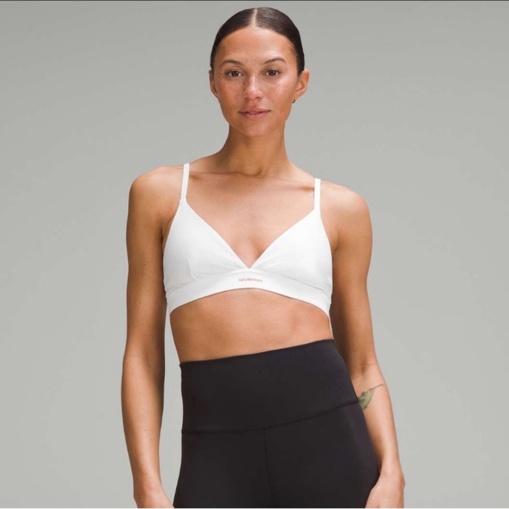 NWT Lululemon License to Train Triangle Bralette - White - Picture 6 of 7